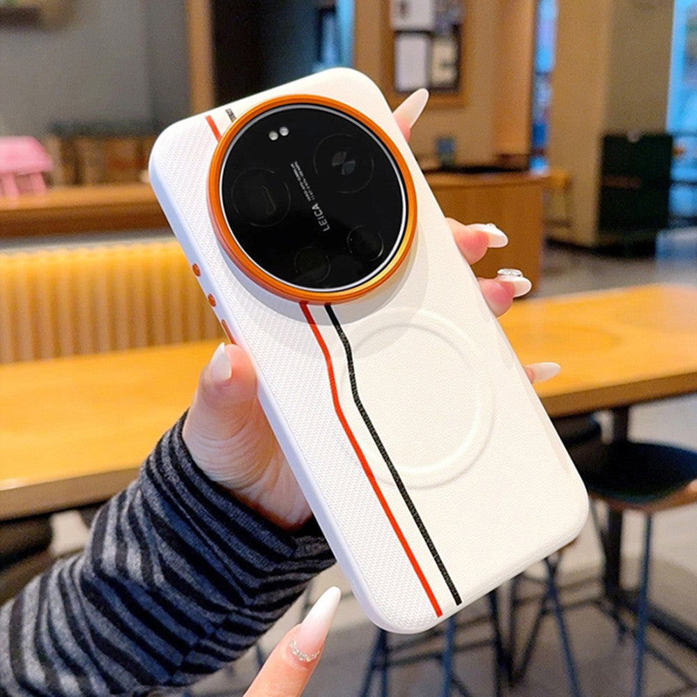 Xiaomi 17 Ultra 5G – Magnetische Handyhülle aus Kunststoff, PU-Leder und TPU