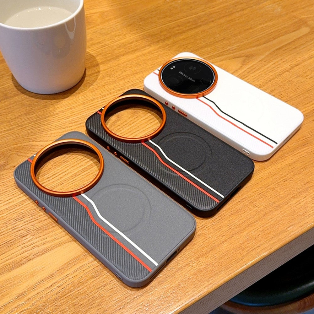 Xiaomi 17 Ultra 5G – Magnetische Handyhülle aus Kunststoff, PU-Leder und TPU