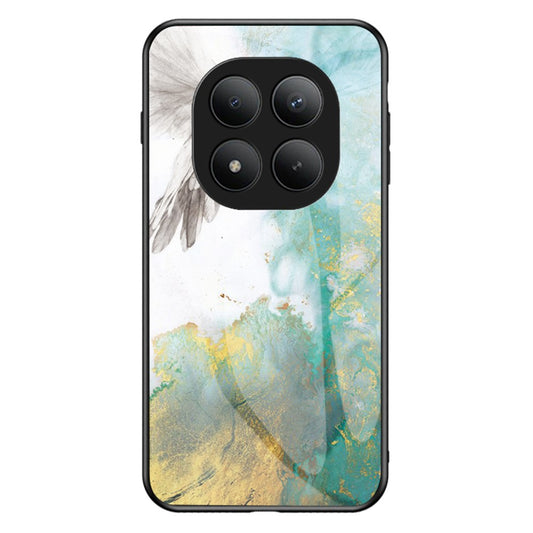 Xiaomi Redmi Note 15 Pro+ 5G (Global) / Xiaomi Poco M8 Pro 5G Handyhülle – Redmi Note 15 Pro+ 5G (Global) Marmormuster gehärtetes Glas + PC + TPU