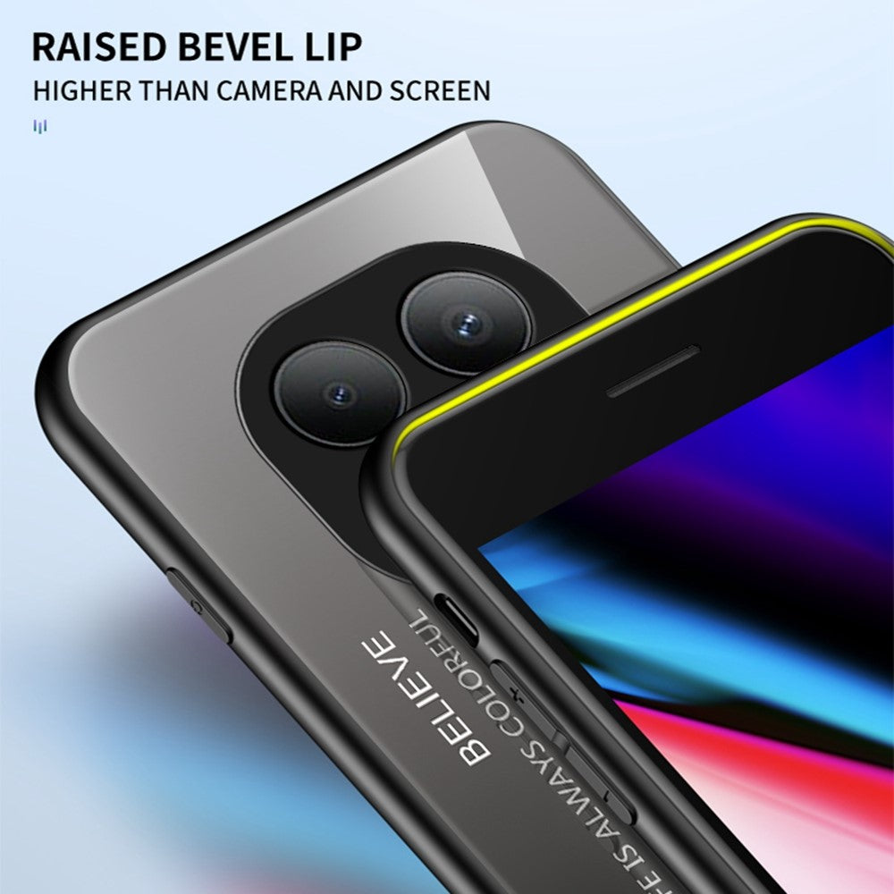 For Xiaomi Poco M8 Pro 5G / Redmi Note 15 Pro+ 5G (Global) Case Anti-Scratch Tempered Glass + PC + TPU Phone Cover