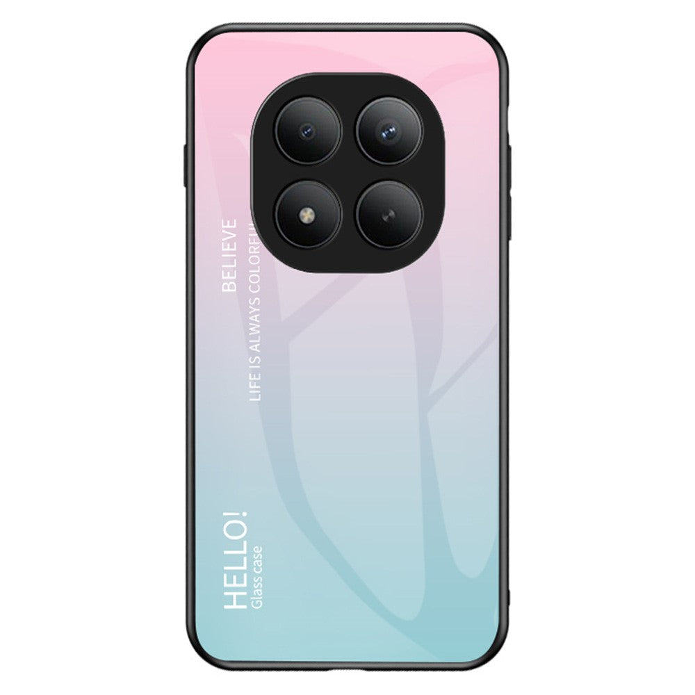 For Xiaomi Poco M8 Pro 5G / Redmi Note 15 Pro+ 5G (Global) Case Anti-Scratch Tempered Glass + PC + TPU Phone Cover