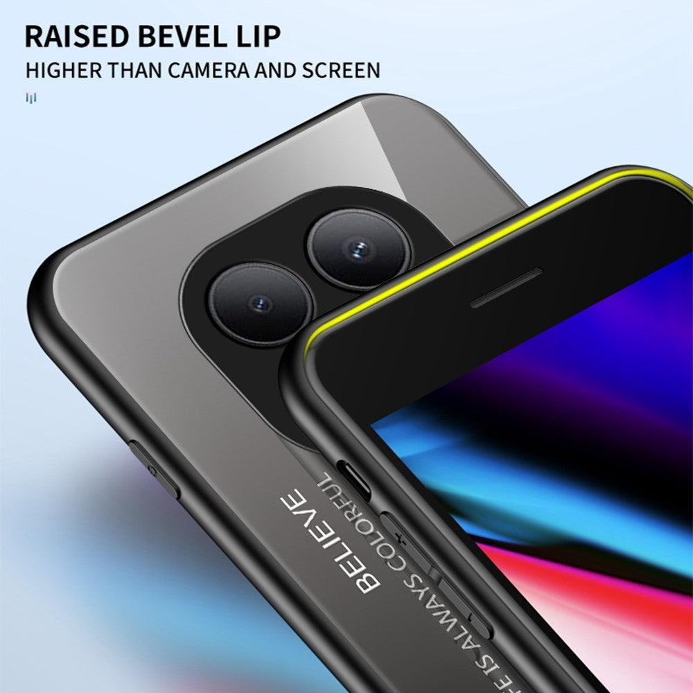 For Xiaomi Redmi Note 15 Pro 5G (Global) Case Anti-Scratch Tempered Glass + PC + TPU Phone Cover