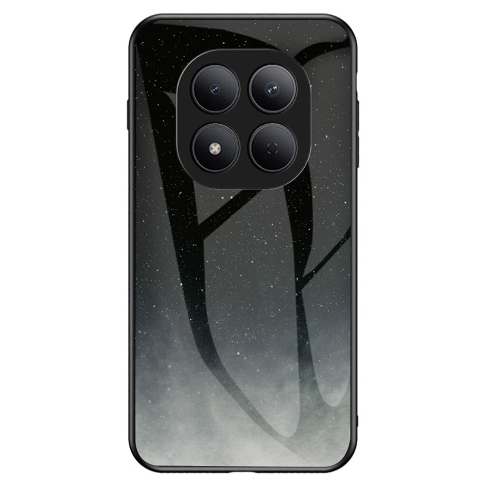 For Xiaomi Redmi Note 15 Pro 5G (Global) Case Starry Sky Pattern Tempered Glass Phone Cover