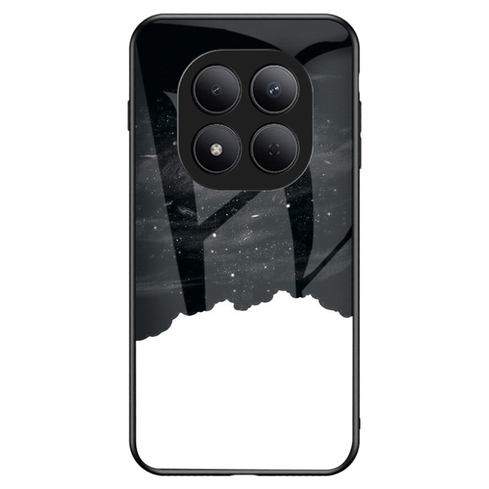For Xiaomi Redmi Note 15 Pro 5G (Global) Case Starry Sky Pattern Tempered Glass Phone Cover