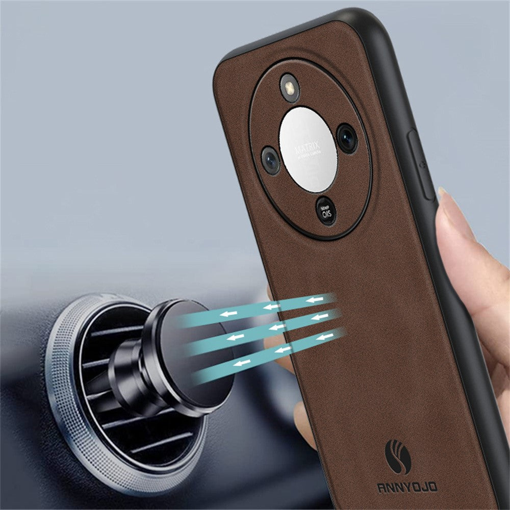 Honor Magic8 Lite 5G  /  X9d 5G  /  X70 5G Handyhülle – Schutzhülle aus PU-Leder + PC + TPU, stoßfest