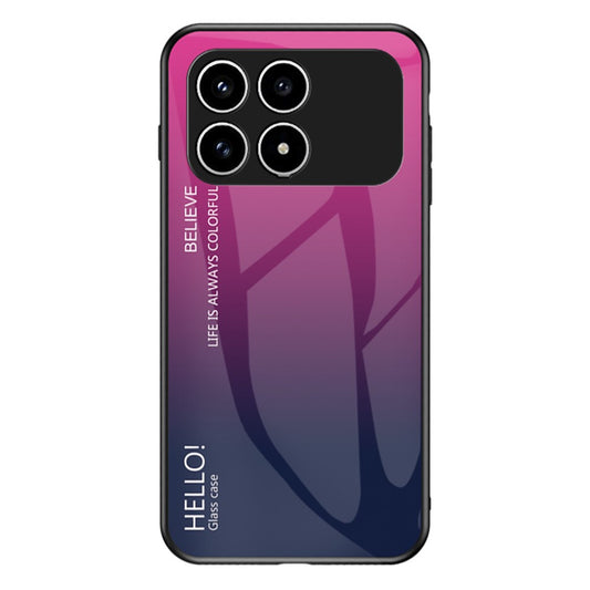 Phone  Case For Xiaomi Poco F8 Pro 5G  /  Redmi K90 5G Anti-Scratch Tempered Glass + PC + TPU Phone Cover