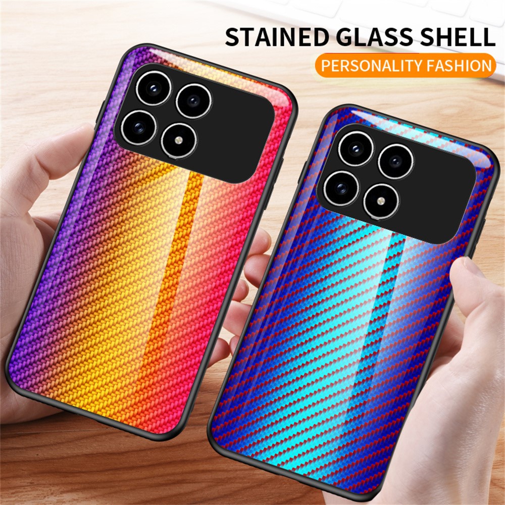 Phone Case For Xiaomi Poco F8 Pro 5G  /  Redmi K90 5G Tempered Glass Shockproof Phone Cover