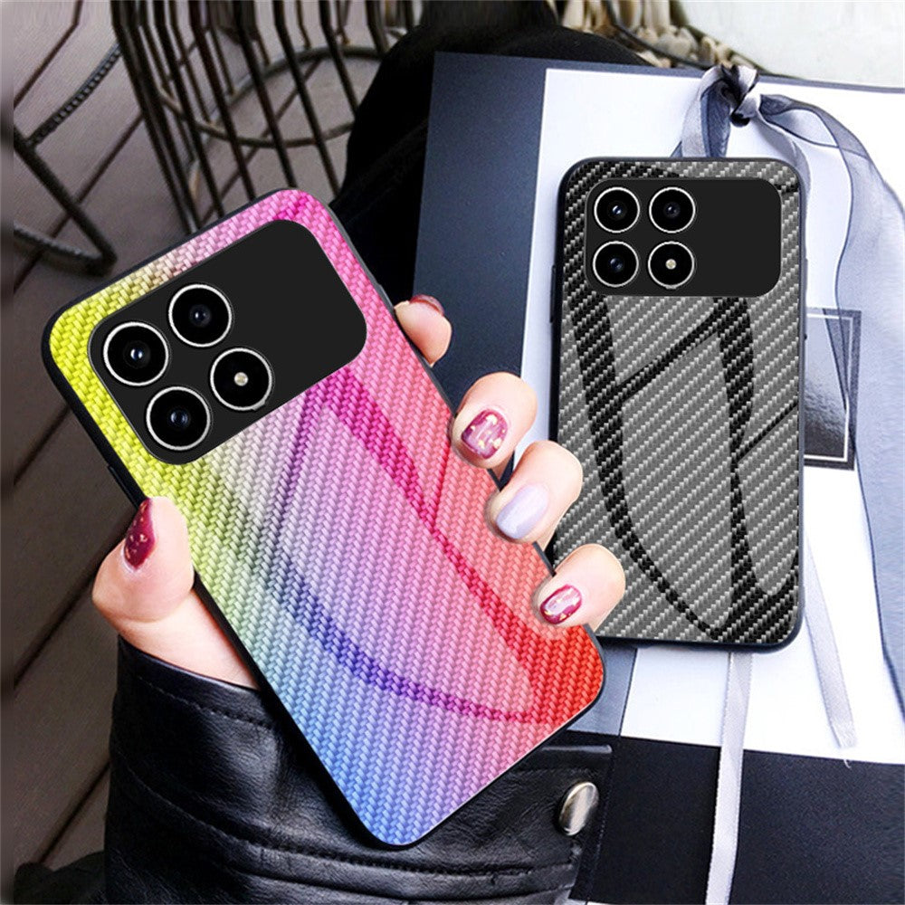 Phone Case For Xiaomi Poco F8 Pro 5G  /  Redmi K90 5G Tempered Glass Shockproof Phone Cover