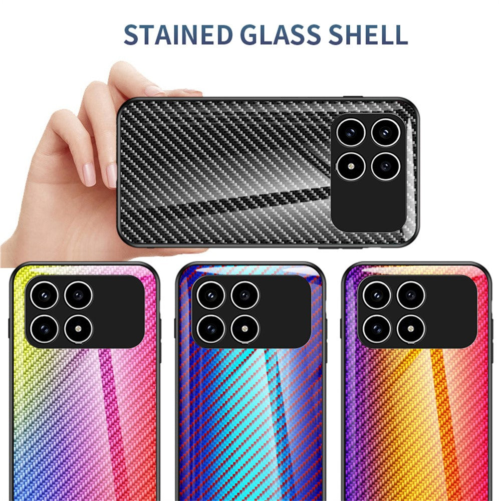 Phone Case For Xiaomi Poco F8 Pro 5G  /  Redmi K90 5G Tempered Glass Shockproof Phone Cover