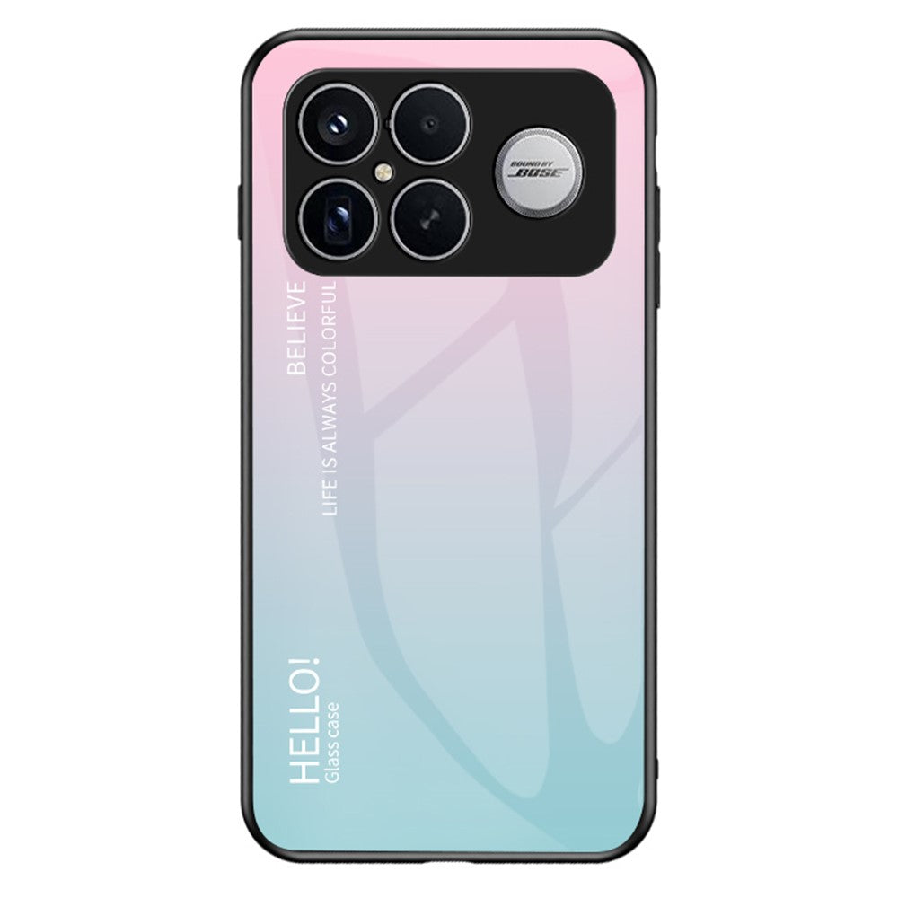 Phone Case For Xiaomi Poco F8 Ultra  /  Redmi K90 Pro Max 5G Anti-Scratch Tempered Glass + PC + TPU Phone Cover