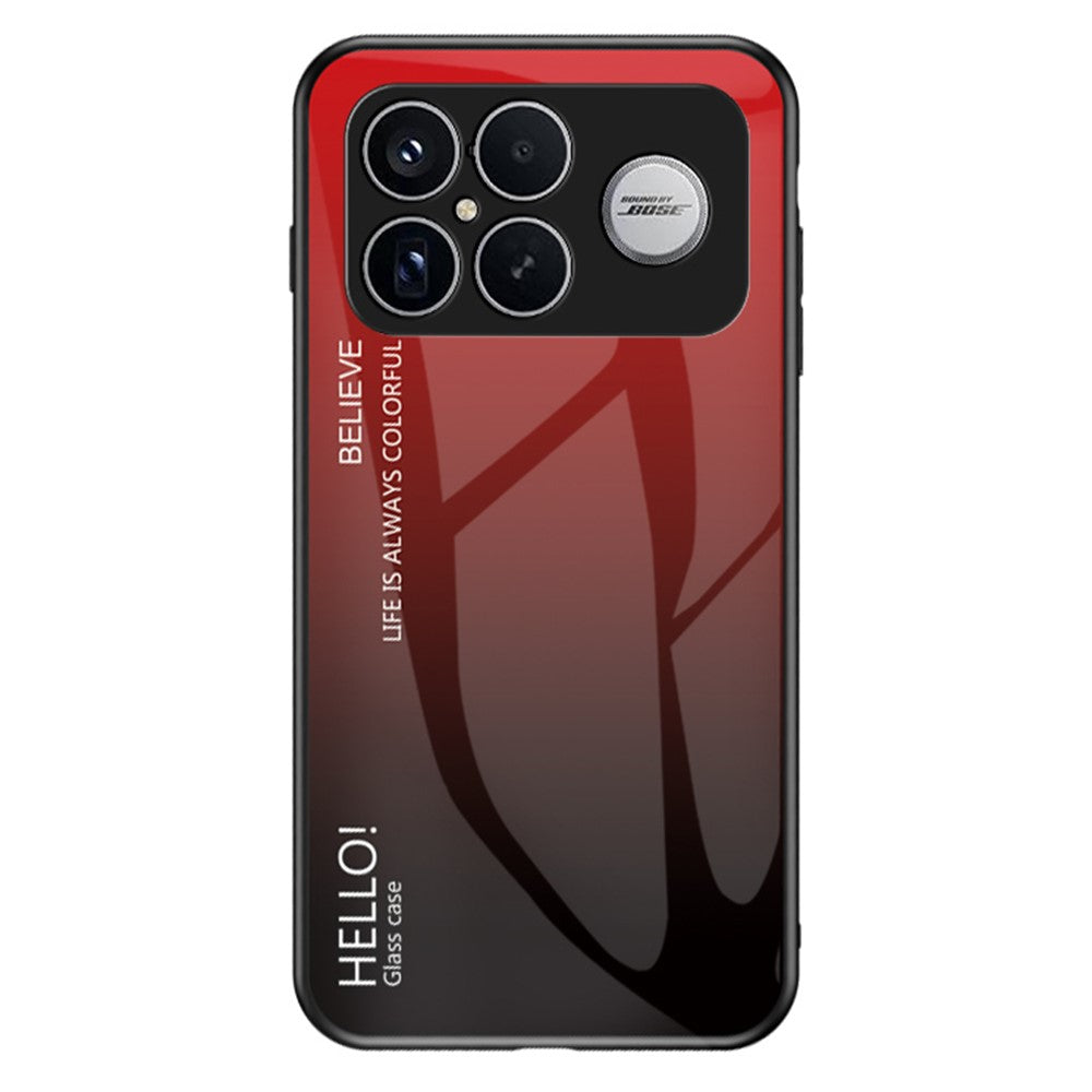 Phone Case For Xiaomi Poco F8 Ultra  /  Redmi K90 Pro Max 5G Anti-Scratch Tempered Glass + PC + TPU Phone Cover