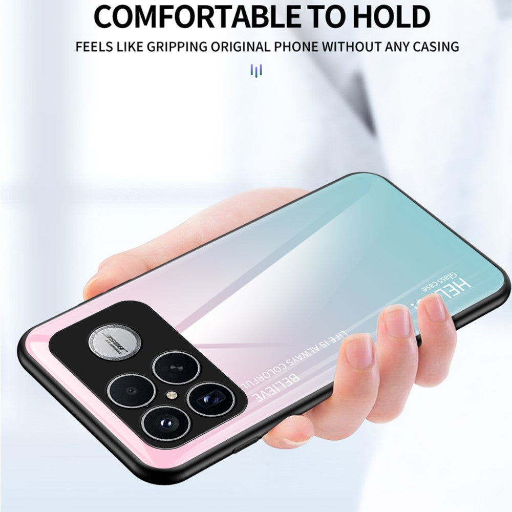 Phone Case For Xiaomi Poco F8 Ultra  /  Redmi K90 Pro Max 5G Anti-Scratch Tempered Glass + PC + TPU Phone Cover