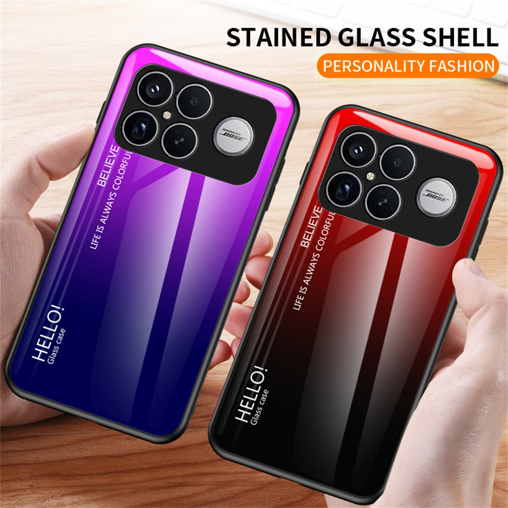 Phone Case For Xiaomi Poco F8 Ultra  /  Redmi K90 Pro Max 5G Anti-Scratch Tempered Glass + PC + TPU Phone Cover