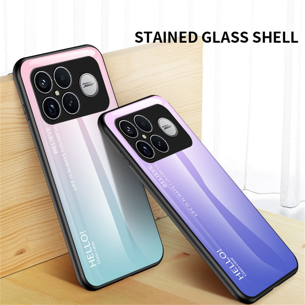 Phone Case For Xiaomi Poco F8 Ultra  /  Redmi K90 Pro Max 5G Anti-Scratch Tempered Glass + PC + TPU Phone Cover