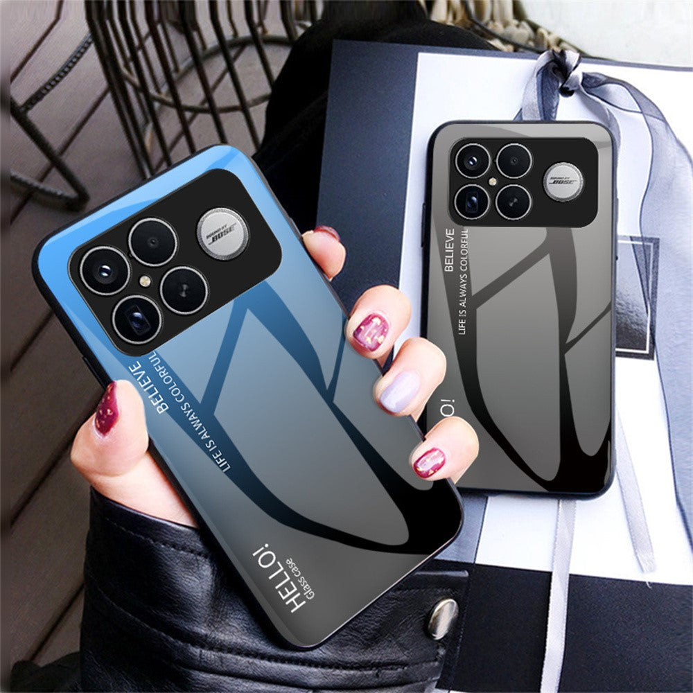 Phone Case For Xiaomi Poco F8 Ultra  /  Redmi K90 Pro Max 5G Anti-Scratch Tempered Glass + PC + TPU Phone Cover