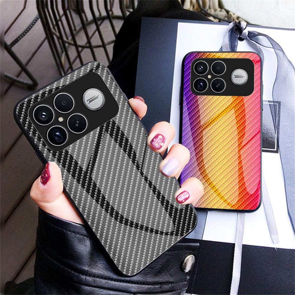 Phone Case For Xiaomi Poco F8 Ultra  /  Redmi K90 Pro Max 5G Tempered Glass Shockproof Phone Cover
