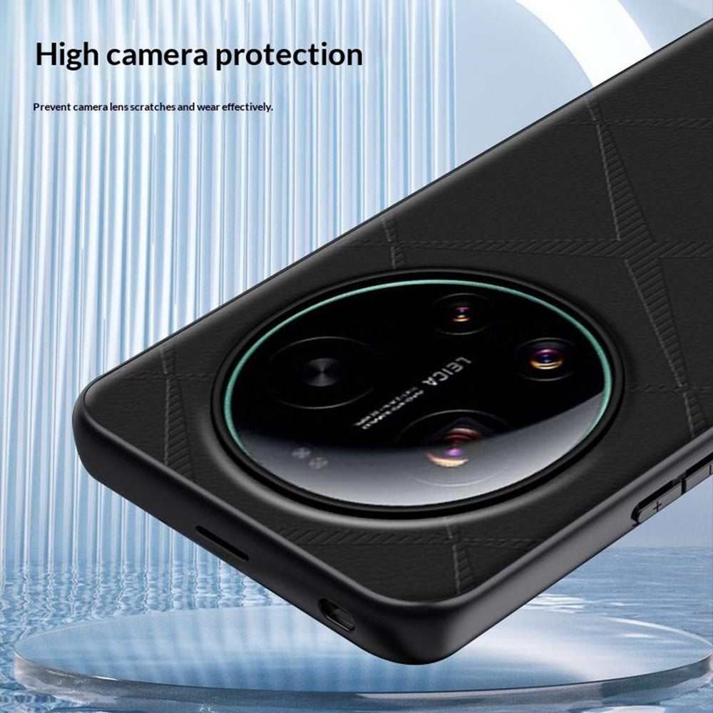Xiaomi 17 Ultra 5G – Handyhülle aus PC, PU-Leder und TPU, stoßfest