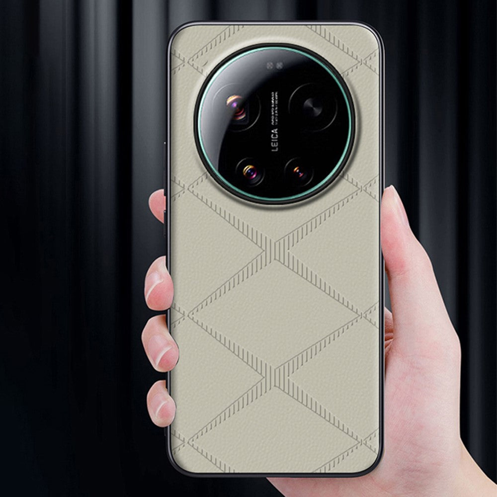 Xiaomi 17 Ultra 5G – Handyhülle aus PC, PU-Leder und TPU, stoßfest