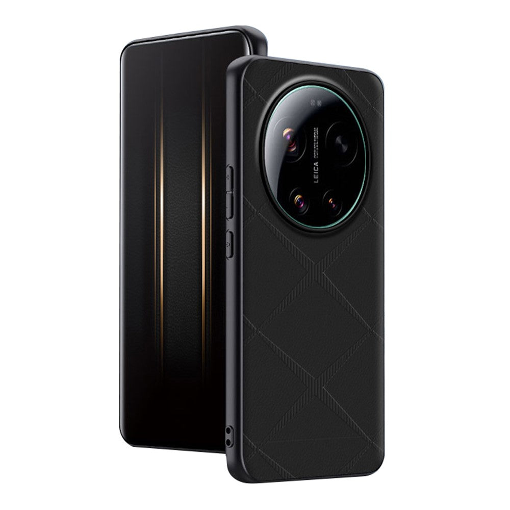 Xiaomi 17 Ultra 5G – Handyhülle aus PC, PU-Leder und TPU, stoßfest