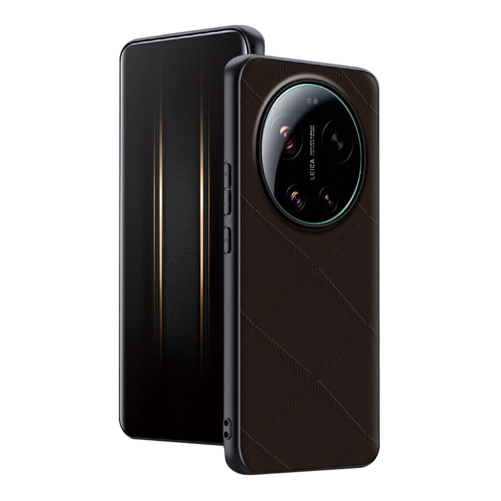 Xiaomi 17 Ultra 5G – Handyhülle aus PC, PU-Leder und TPU, stoßfest