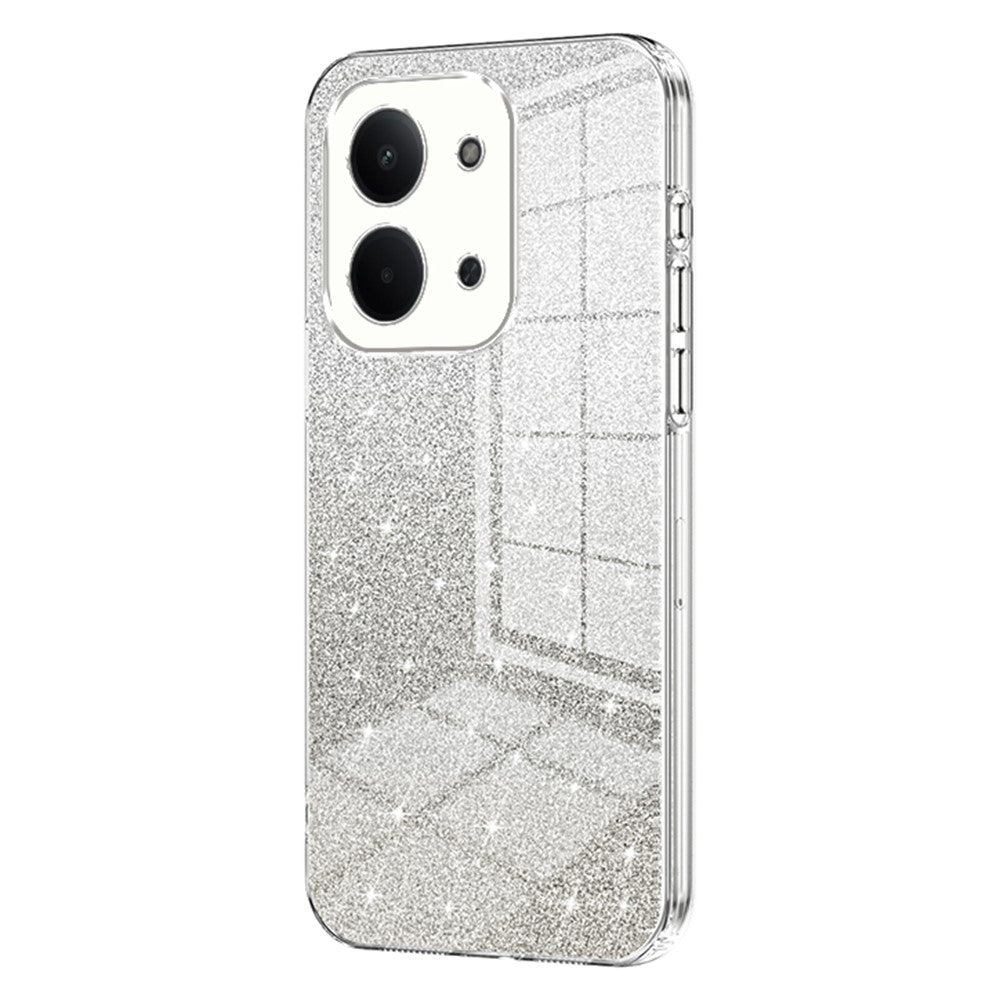 Phone Case For Xiaomi Poco C85 4G (173mm)  /  Redmi 15C 4G (EU) (173mm)  /  15C 5G (EU) (173mm) Electroplating Gradient Glitter TPU Phone Cover