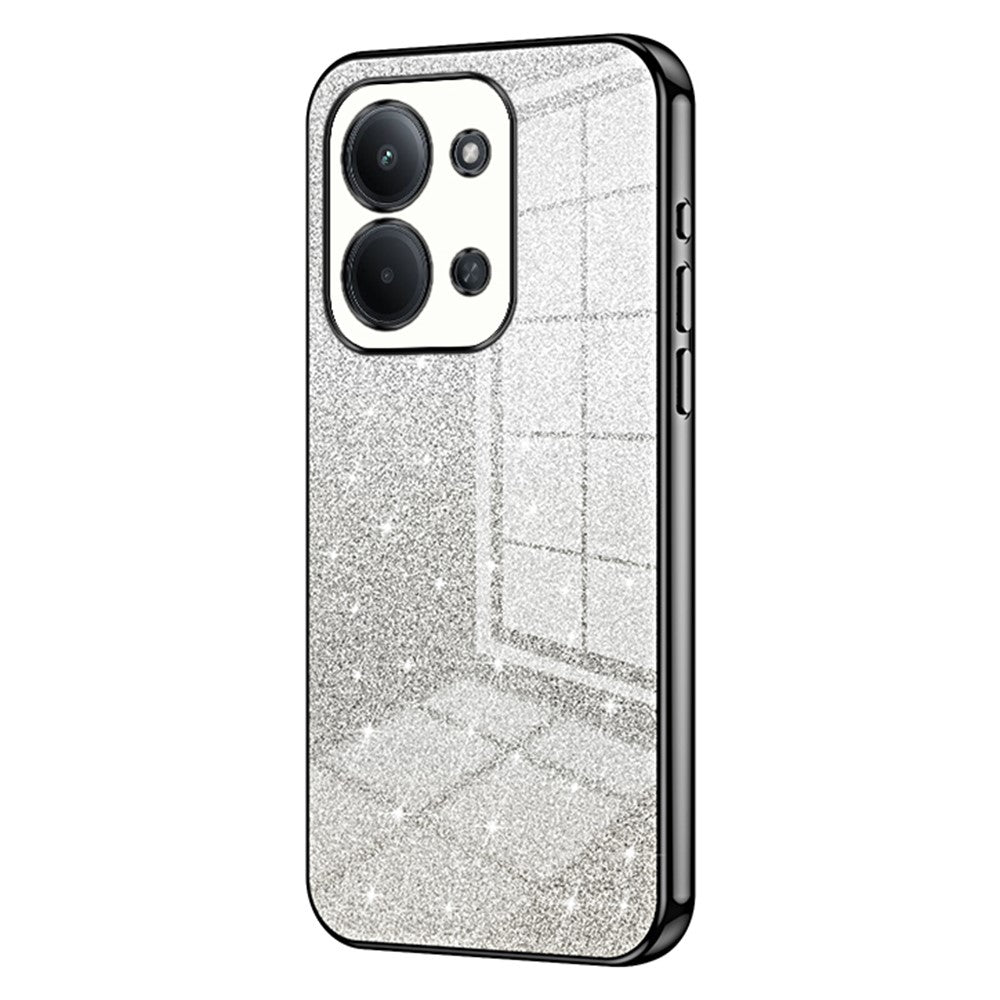 Phone Case For Xiaomi Poco C85 4G (173mm)  /  Redmi 15C 4G (EU) (173mm)  /  15C 5G (EU) (173mm) Electroplating Gradient Glitter TPU Phone Cover