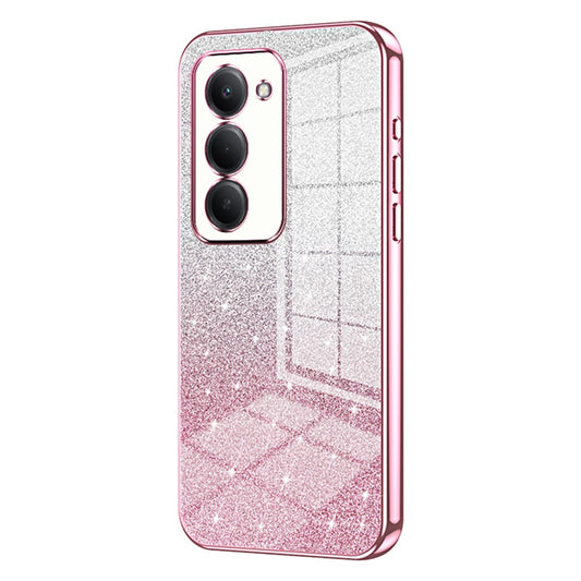 Xiaomi Redmi 15 4G (EU) (171mm) / Xiaomi Redmi 15 5G (EU) (171mm) Handyhülle – Phone Case 15 4G (EU) (171 mm) TPU- mit galvanischem Farbverlauf und Glitzer