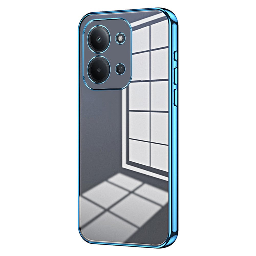 Phone Case For Xiaomi Poco C85 4G (173mm)  /  Redmi 15C 4G (EU) (173mm)  /  15C 5G (EU) (173mm) Electroplating Frame Soft TPU Phone Cover