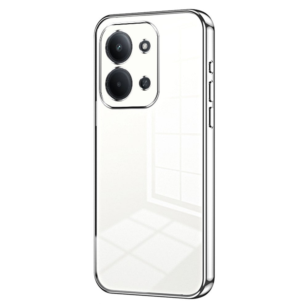 Phone Case For Xiaomi Poco C85 4G (173mm)  /  Redmi 15C 4G (EU) (173mm)  /  15C 5G (EU) (173mm) Electroplating Frame Soft TPU Phone Cover