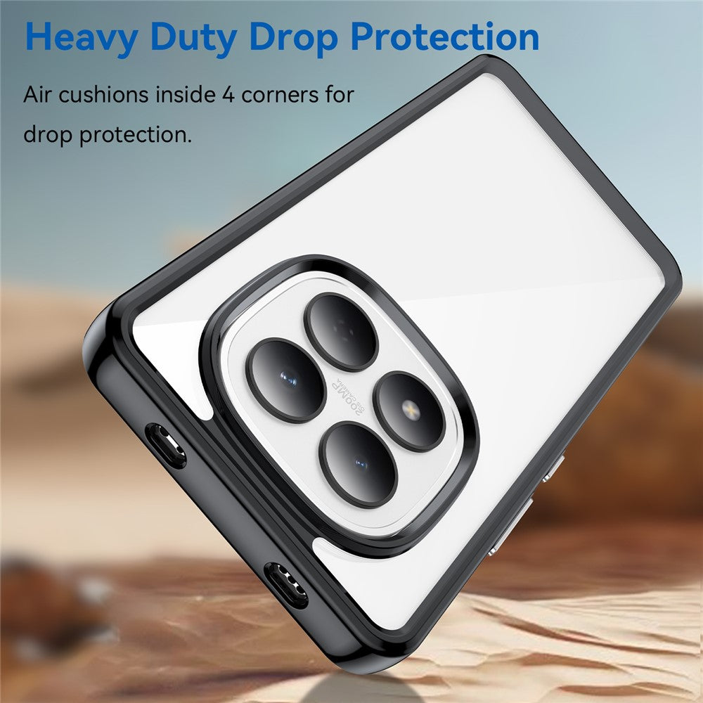 For Xiaomi Redmi Note 15 Pro 4G (Global) Case TPU + Acrylic Protective Clear Phone Cover