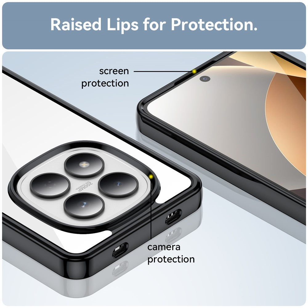 For Xiaomi Redmi Note 15 Pro 4G (Global) Case TPU + Acrylic Protective Clear Phone Cover