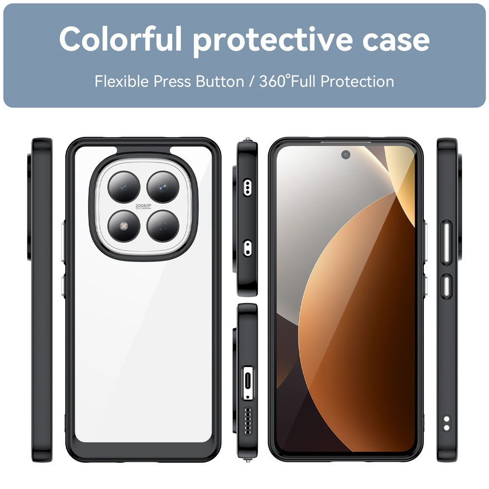 For Xiaomi Redmi Note 15 Pro 4G (Global) Case TPU + Acrylic Protective Clear Phone Cover