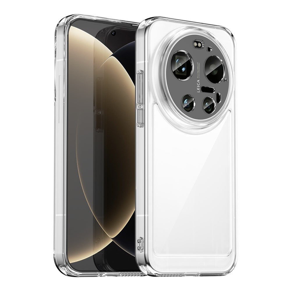 For Xiaomi 17 Ultra 5G Case TPU + Acrylic Protective Clear Phone Cover