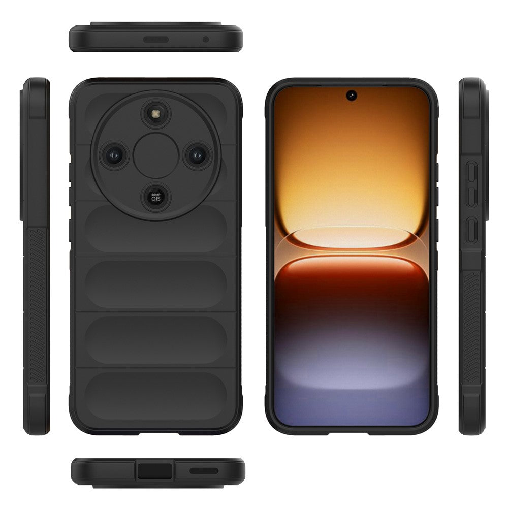 Phone Case For Honor Magic8 Lite 5G  /  X70 5G  /  X9d 5G Anti-Drop Soft TPU Rugged Back Cover
