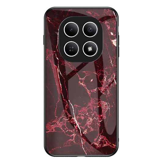 Xiaomi Redmi Note 15 5G (Global) / Xiaomi Poco M8 5G Handyhülle – Phone Case Redmi Note 15 5G (Global) Marmormuster aus gehärtetem Glas + PC + TPU