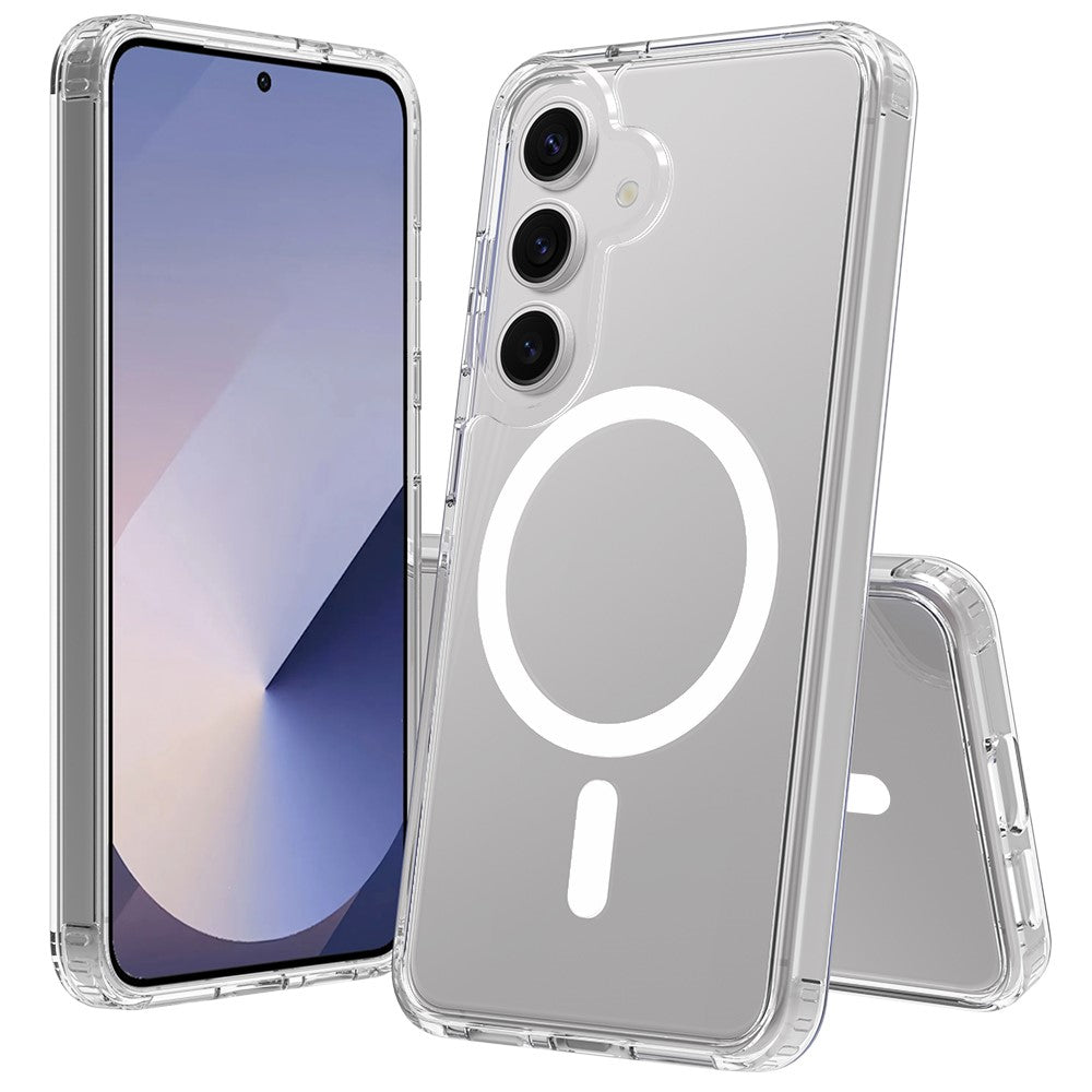 For Samsung Galaxy A37 5G Magnetic Case 2.0mm Scratch Resistant TPU + PC Phone Cover