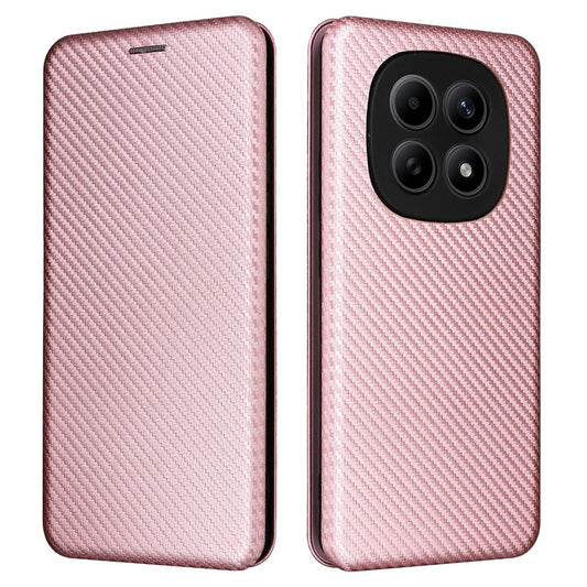 Xiaomi Redmi Note 15 5G (Global) / Xiaomi Redmi Note 15 4G (Global) / Xiaomi Poco M8 5G Handyhülle – Phone Case Redmi Note 15 5G (Global) / 15 4G (Global) aus sturzsicherem PU-Leder mit Carbonfaser-Textur