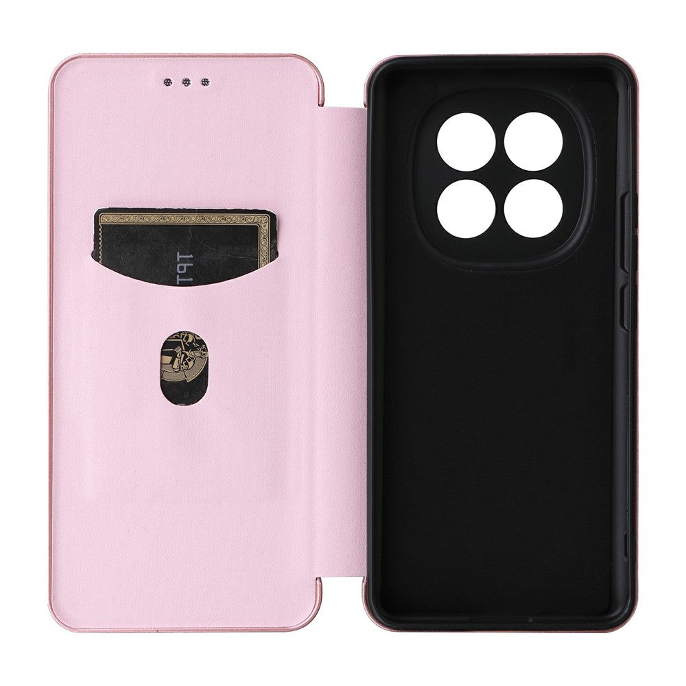 Phone Case For Xiaomi Poco M8 5G  /  Redmi Note 15 5G (Global)  /  15 4G (Global) Carbon Fiber Texture Drop-Proof PU Leather Phone Cover