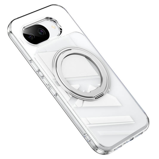 Google Pixel 10a Handyhülle – Magnetische aus TPU + Acryl + Metallständer, matte