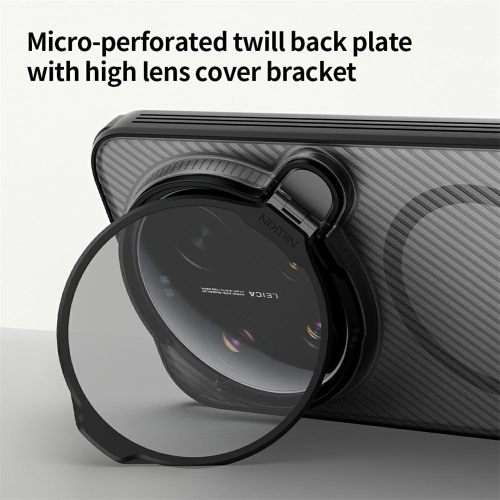 Xiaomi 17 Ultra 5G – Magnetische transparente Handyhülle aus Metall, Kunststoff und TPU