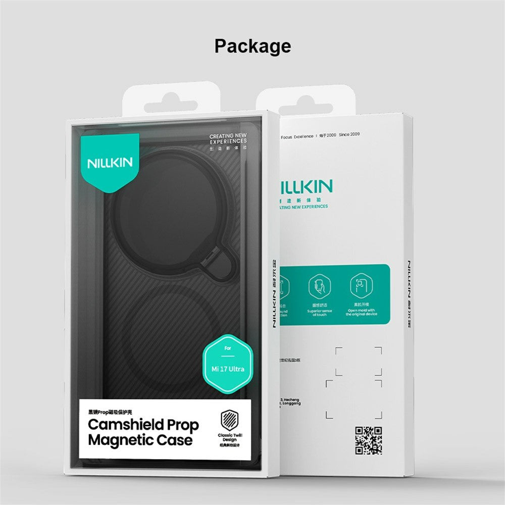 Xiaomi 17 Ultra 5G – Magnetische transparente Handyhülle aus Metall, Kunststoff und TPU