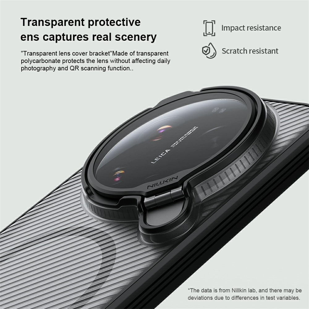 Xiaomi 17 Ultra 5G – Magnetische transparente Handyhülle aus Metall, Kunststoff und TPU