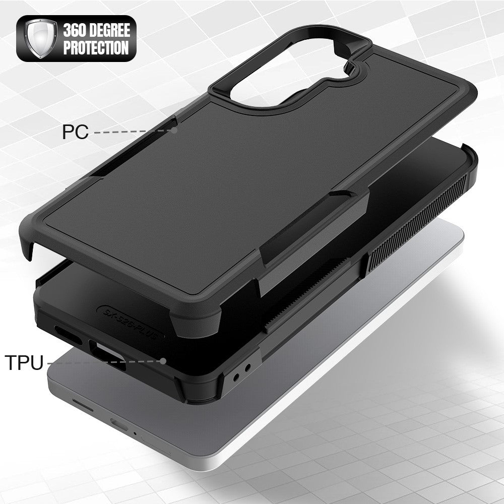For Samsung Galaxy S26+ Case 2 in 1 PC + TPU Shockproof Phone Cover