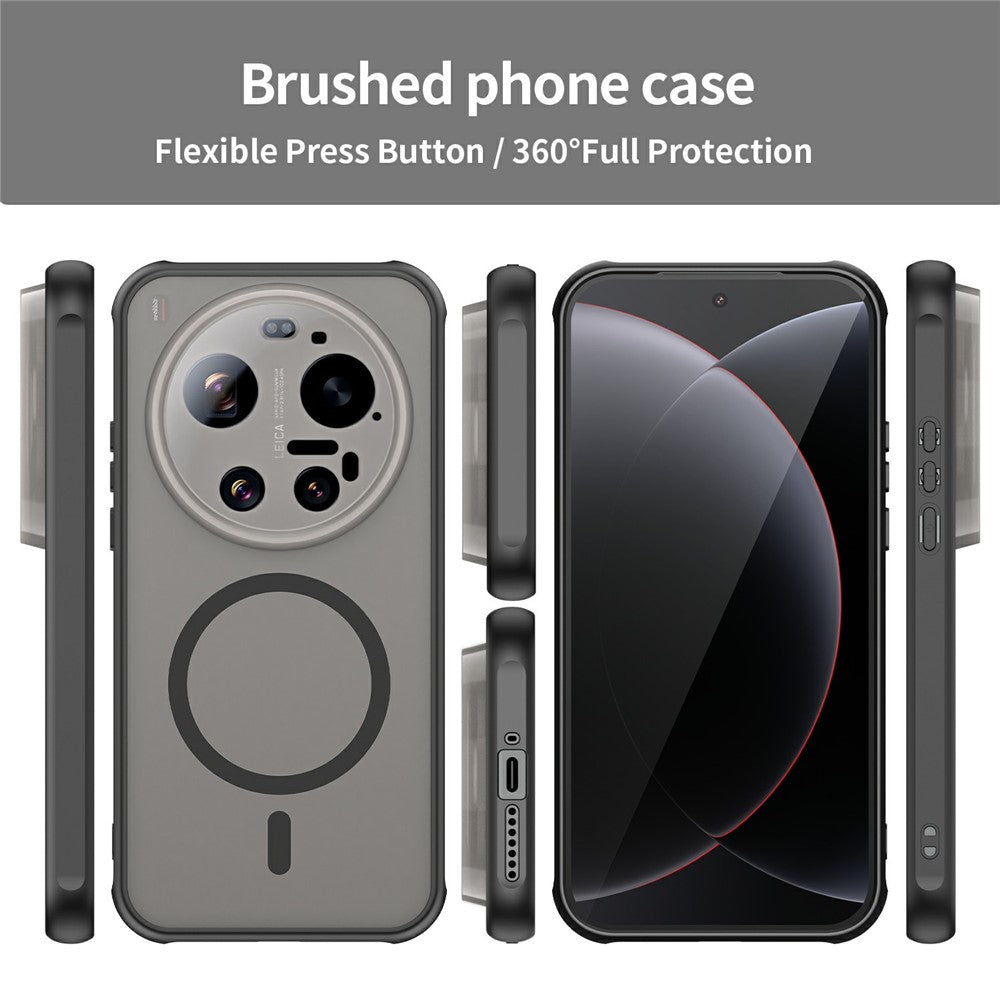Xiaomi 17 Ultra 5G – Magnetische Handyhülle aus Kunststoff und TPU
