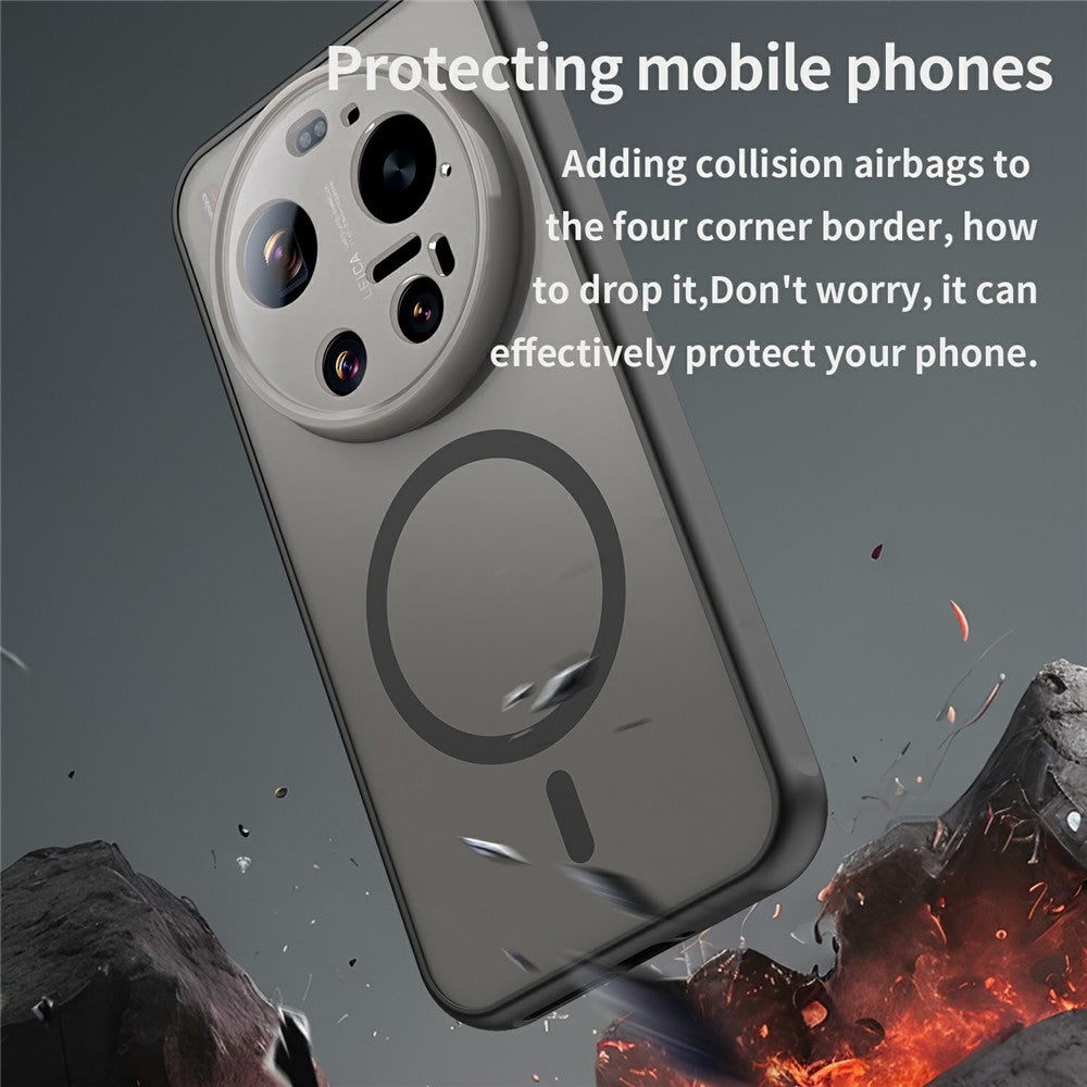 Xiaomi 17 Ultra 5G – Magnetische Handyhülle aus Kunststoff und TPU