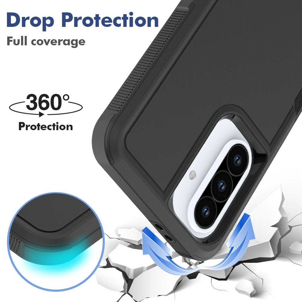 For Samsung Galaxy A37 5G Case 2 in 1 PC + TPU Shockproof Phone Cover