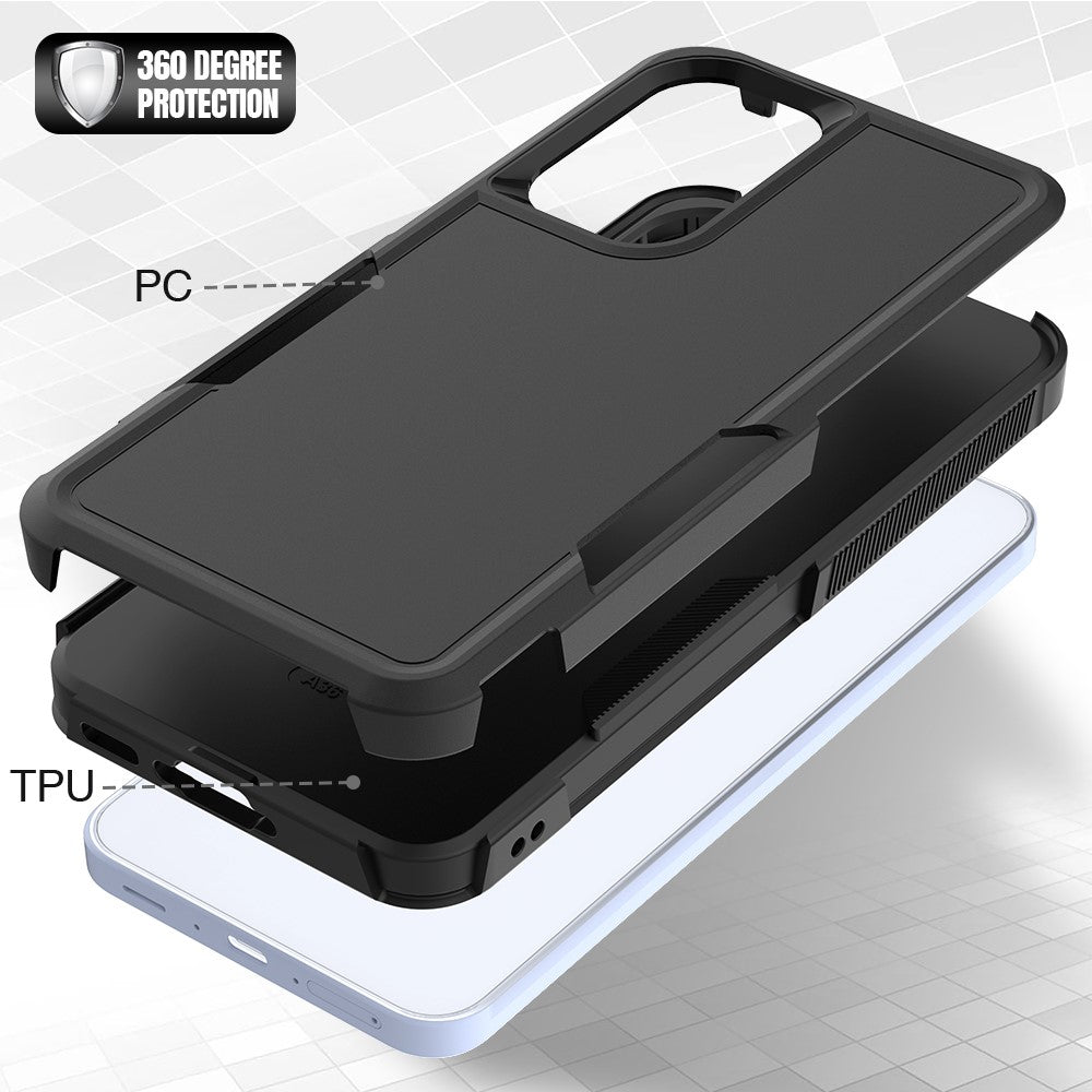 For Samsung Galaxy A37 5G Case 2 in 1 PC + TPU Shockproof Phone Cover