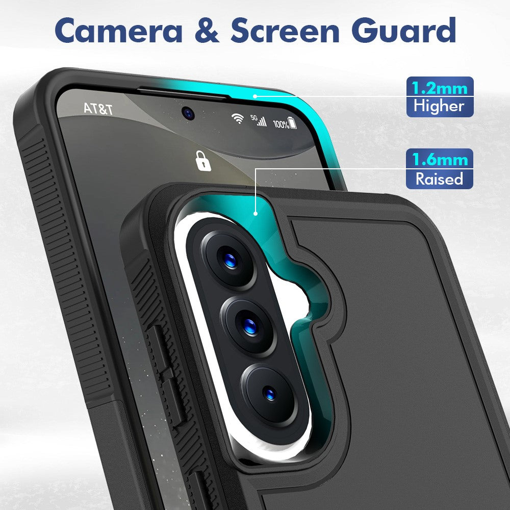 For Samsung Galaxy A57 5G Case 2 in 1 PC + TPU Shockproof Phone Cover