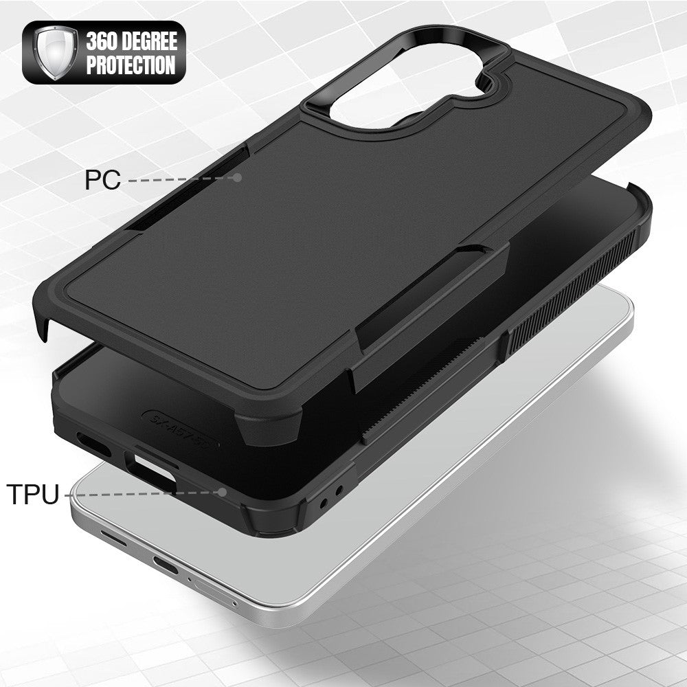 For Samsung Galaxy A57 5G Case 2 in 1 PC + TPU Shockproof Phone Cover