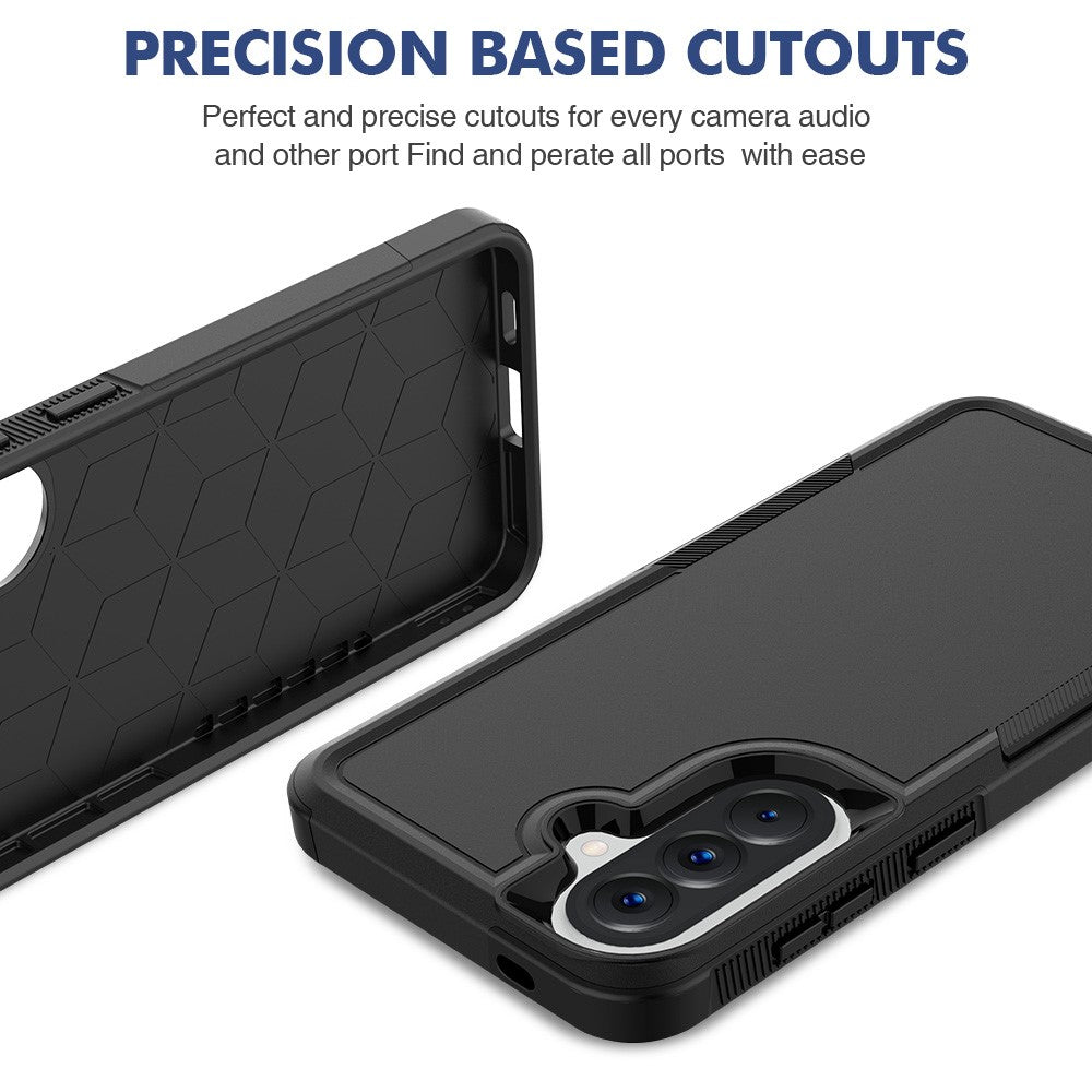 For Samsung Galaxy A57 5G Case 2 in 1 PC + TPU Shockproof Phone Cover